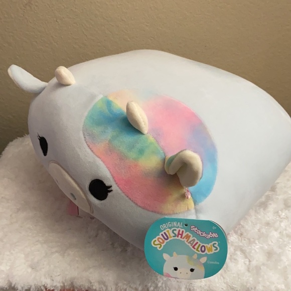 Squishmallow Caedia the Cow Stackable 11” - Picture 2 of 5